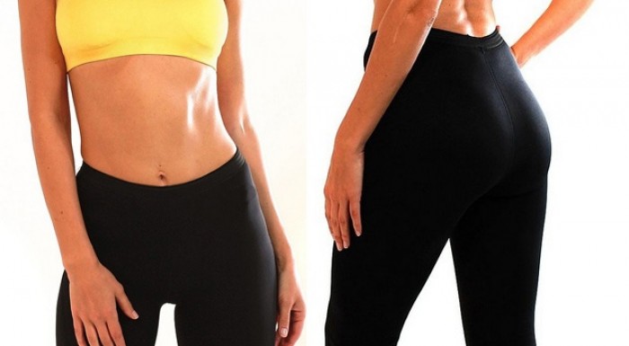 Neoprénové nohavice pre dámy na chudnutie