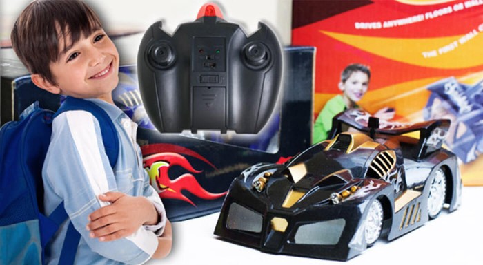 RC antigravitačné auto s diaľkovým ovládaním