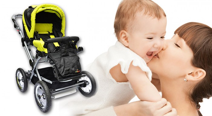 Kombinovaný kočík Baby Berry BB 600. Na výber v 4 farbách.