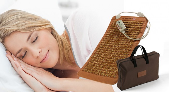 Sálavý detoxikačný matrac s minerálmi