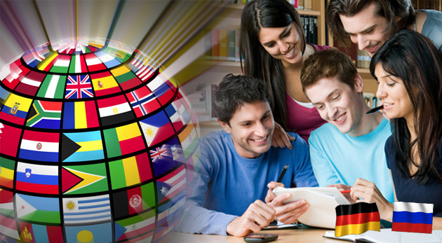 Kurz nemčiny alebo ruštiny v centre BA - možnosť vybrať si lekciu, ktorýkoľvek deň v týždni.