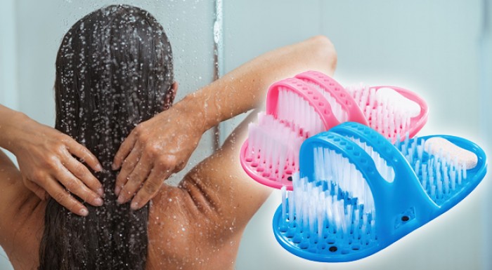 Čistiaca papuča do sprchy od LIFE CARE
