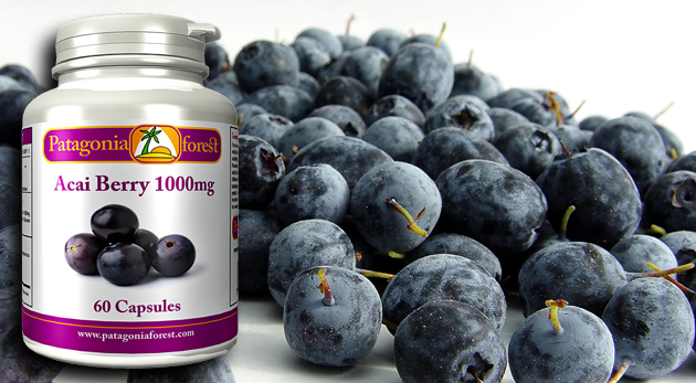 Acai bobule v balení 60 tabliet