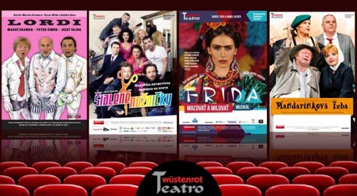 Vstupenka do divadla Teatro Wüstenrot v Bratislave