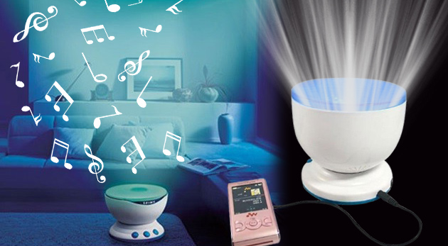 Led nočné svetlo a prehrávač hudby v jednom