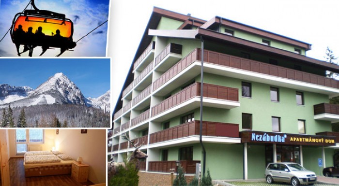 Oddych na lyžiach v Apartmánoch Nezábudka****