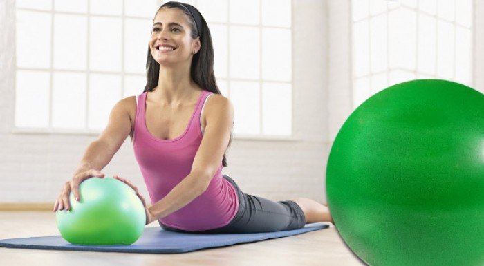 Fit lopta na rôzne druhy cvičení