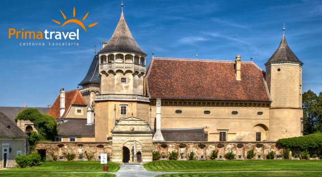 Zámok ruží v Rosenburgu a Kittenberské záhrady