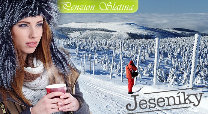 Zimná dovolenka v Penzióne Slatina v Jeseníkoch