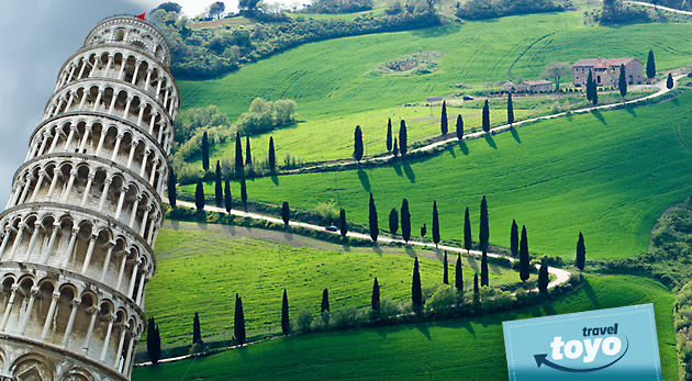 Vydajte sa s CK Toyo do temperamentného Talianska. Objavte krásy Toskánska!