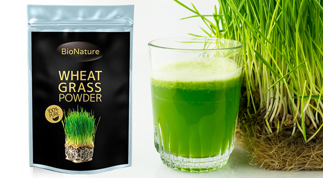 200 g bio mladej zelenej pšenice