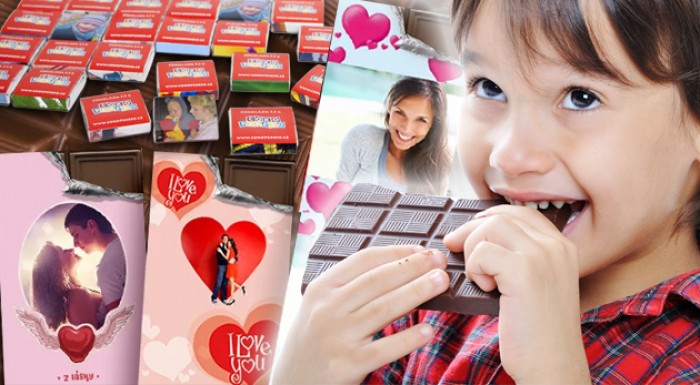 Čokoláda alebo čokopexeso s vlastnou fotografiou