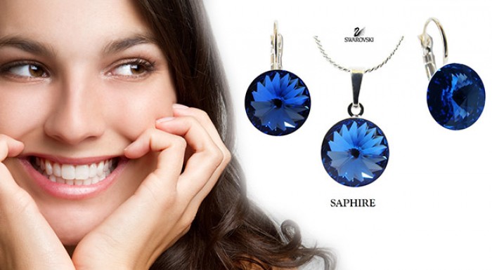 Najžiadanejší dvojdielny set Swarovski Rivolky. Elegantná sada v 13 rôznych farbách.