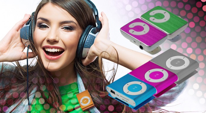 Ľahučký MP3 prehrávač