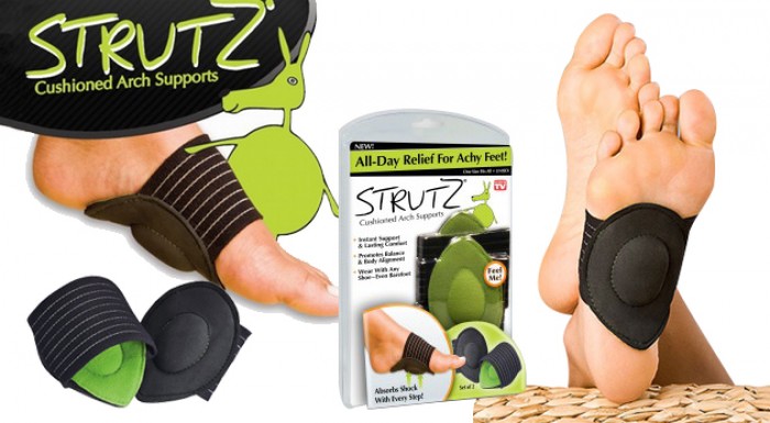 Klenbové podložky Strutz na namáhané chodidlá