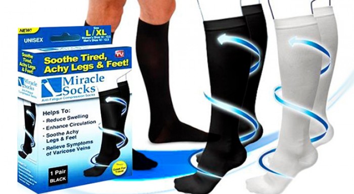 Kompresné podkolienky pre unavené nohy