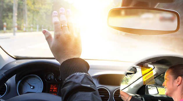 Nočná a denná clona do auta