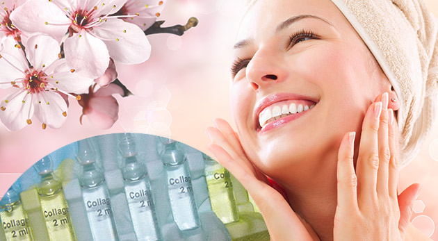 Kolagénová ampulková kúra pre mladú pleť