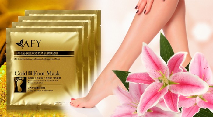 Exfoliačné ponožky pre krásne chodidlá