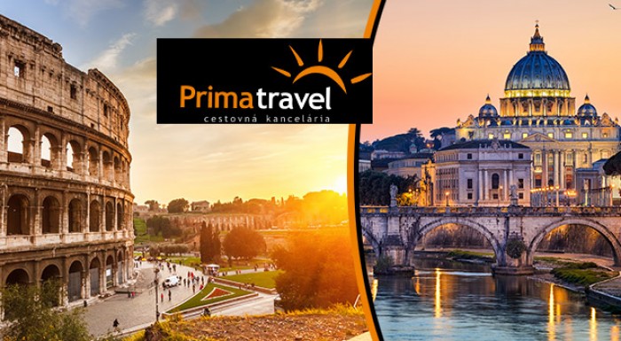 5-dňový zájazd do Ríma s pobytom pri mori