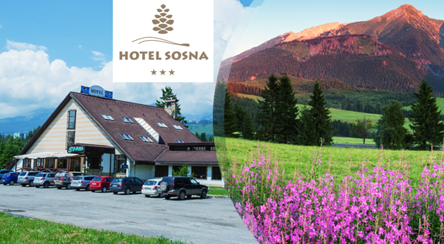 Hotel Sosna pod majestátnymi štítmi Tatier