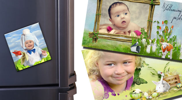 Magnetky alebo pohľadnice s vlastnou fotografiou