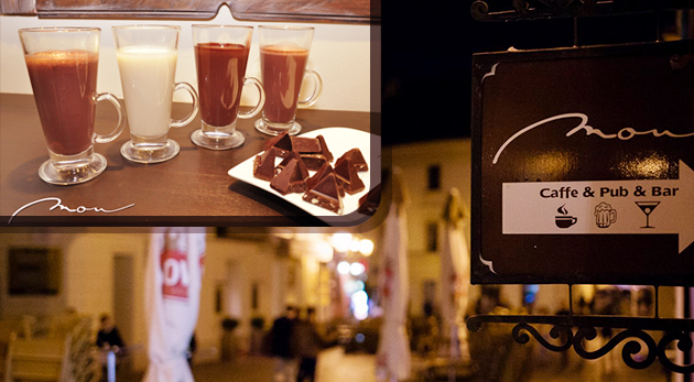 Výborná šálka čokolády alebo 100 % kávy arabica