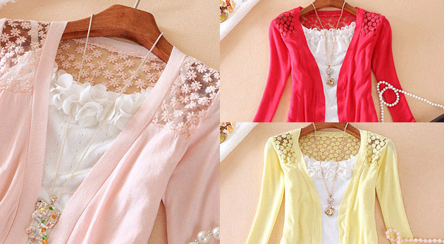 Štýlový dámsky svetrík asymetrického strihu