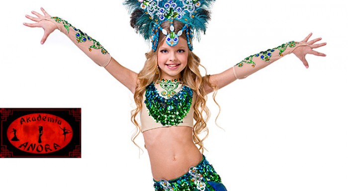 Lekcie belly dance pre dievčatká od 5 rokov