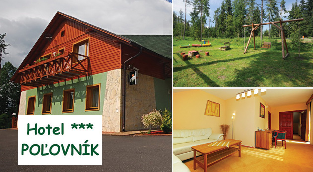 Hotel Poľovník*** v čarovnej Demänovskej Doline