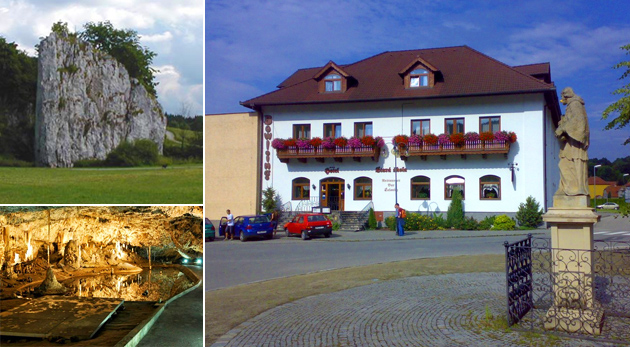 Hotel Stará škola uprostred Moravského krasu