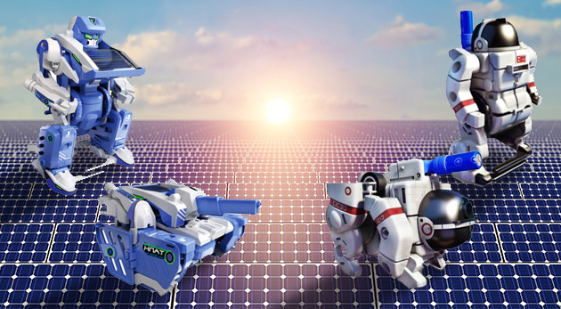 Zábavné aj poučné solárne stavebnice