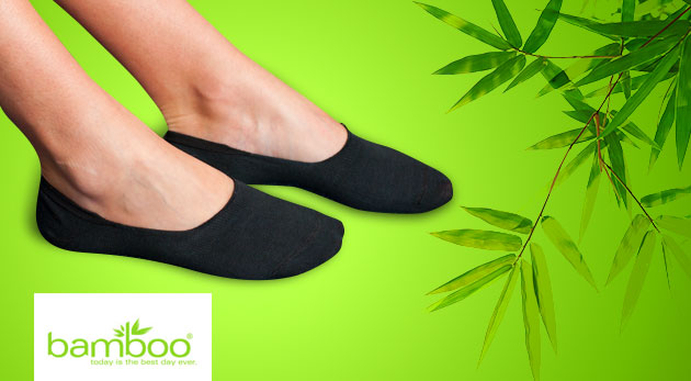 Kvalitné bambusové ponožky s nízkym strihom