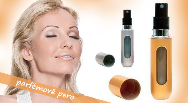 Trendové a praktické parfémové pero - minisprej do každej kabelky