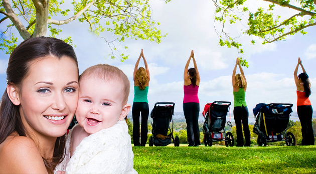 Mom fitness pre mamičky v Sade Janka Kráľa
