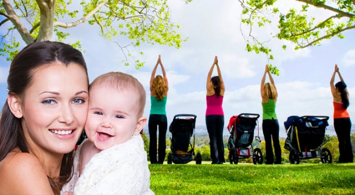 Mom fitness pre mamičky v Sade Janka Kráľa