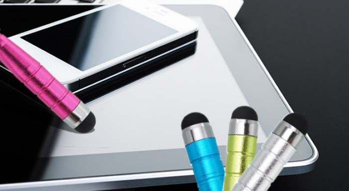 Farebné dotykové pero na mobil či tablet