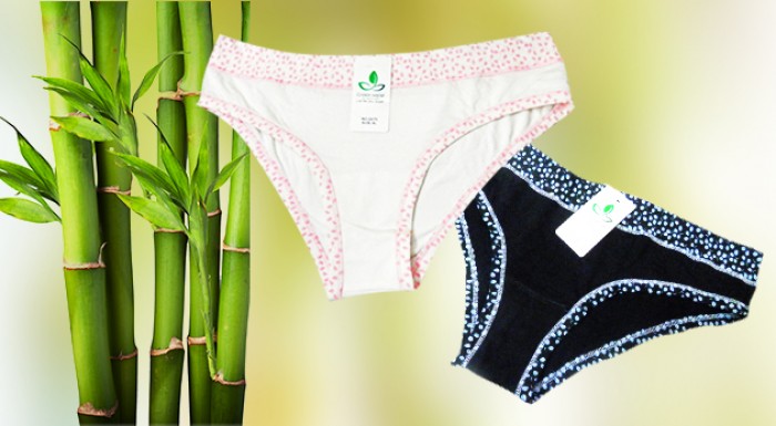 Vzorované bambusové nohavičky - 3 ks v balení