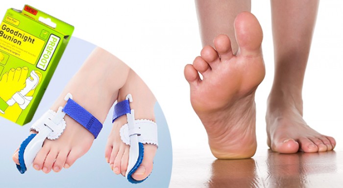 Prstový fixátor na nohy - 2 ks v balení