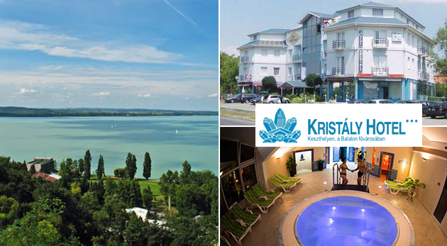 Sladký oddych v Kristály Hoteli na Balatone