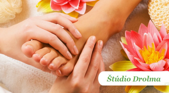 Reflexná masáž chodidel s odblokovaním chrbtice