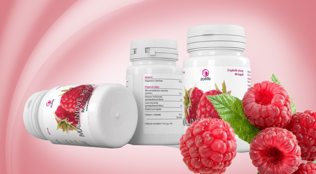 Malinový ketón na chudnutie - 60 alebo 180 tabliet