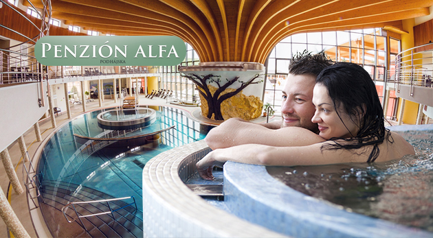Relax v kúpeľnom meste Podhájska v Penzióne Alfa