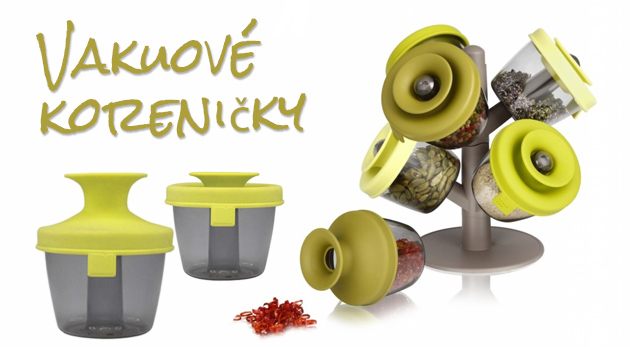 Praktické a dizajnové vákuové koreničky