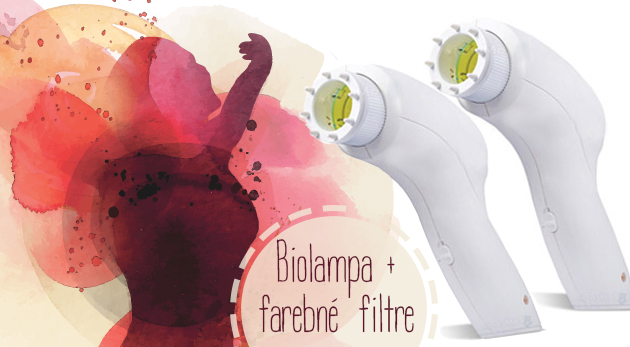 Biolampa a farebné polarizačné filtre