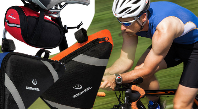 Praktické tašky na bicykel