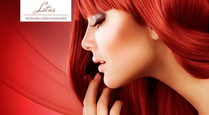 Úprava vlasov v Lotus AromaWellness & Massages