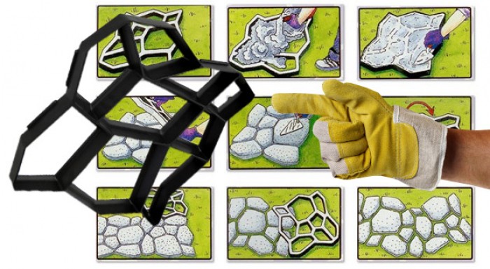 Forma na atypický chodník