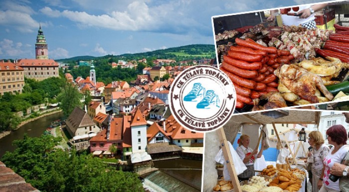 Český Krumlov a Slávnosti päťlistej ruže