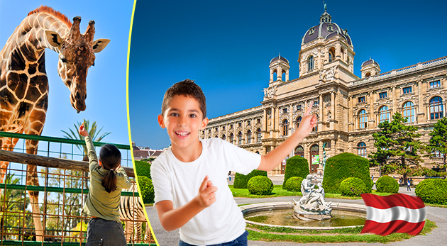 Návšteva Detského múzea, ZOO a zámku Schönbrunn